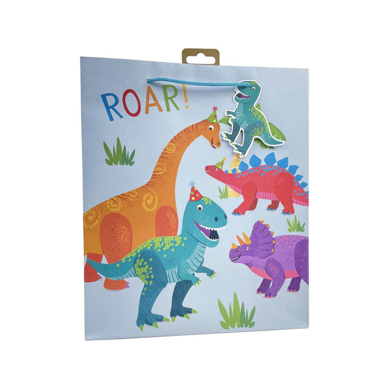 George Home dino large gift bag 32cm - British product