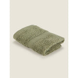 George Home sage green super soft hand towel, UK version