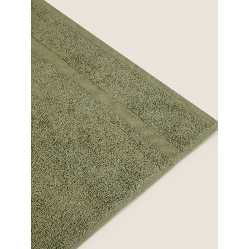 George Home sage green super soft bath sheet, UK version