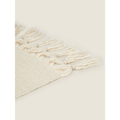 George Home Natural Woven Throw 130 x 170cm, UK version