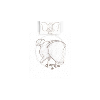 ASDA George Home Disney Dumbo Toddler Grey Reversible Duvet Set - Cot- Buy online at McGrocer