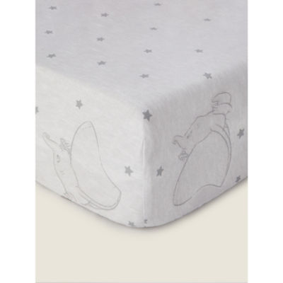 George Home Disney Dumbo cot sheet 70x140cm, imported from the UK