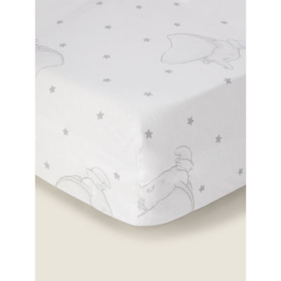 George Home Disney Dumbo cot sheet 70x140cm, imported from the UK