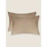 George Home sateen cotton 210 thread pillowcase pair, UK version