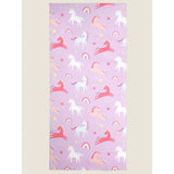 George Home lilac unicorn beach towel 71x152 cm, imported from the UK
