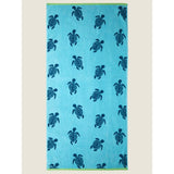 George Home 79x152 blue turtles beach towel imported from the UK