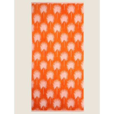 George Home pink beach towel 79x152 cm, imported from the UK