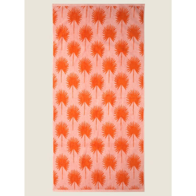 George Home pink beach towel 79x152 cm, imported from the UK