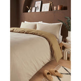 George Home reversible textured king duvet set - British product