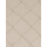 George Home plain diamond pleat single duvet set (British brand)