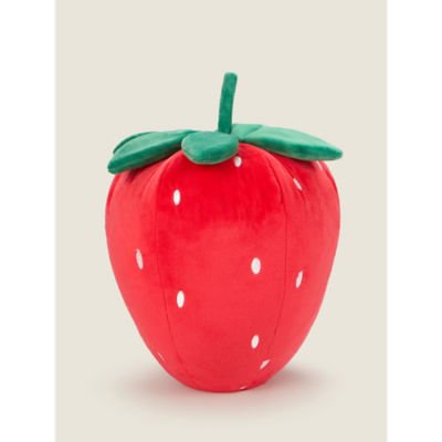 George Home strawberry shaped cushion 27x27x29 cm, imported from the UK