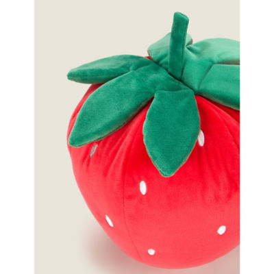 George Home strawberry shaped cushion 27x27x29 cm, imported from the UK