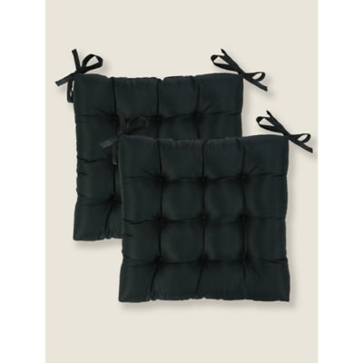 George Home black cushion pads two-pack, imported from the UK