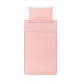 George Home pink cotton muslin single duvet set, UK version