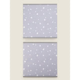 George Home grey star print storage boxes set of 2 - British product