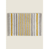 George Home chenille striped bath mat 50x80cm, UK version
