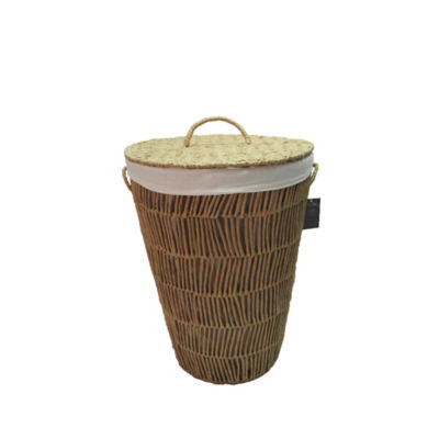 George Home natural storage laundry hamper 65L - British product