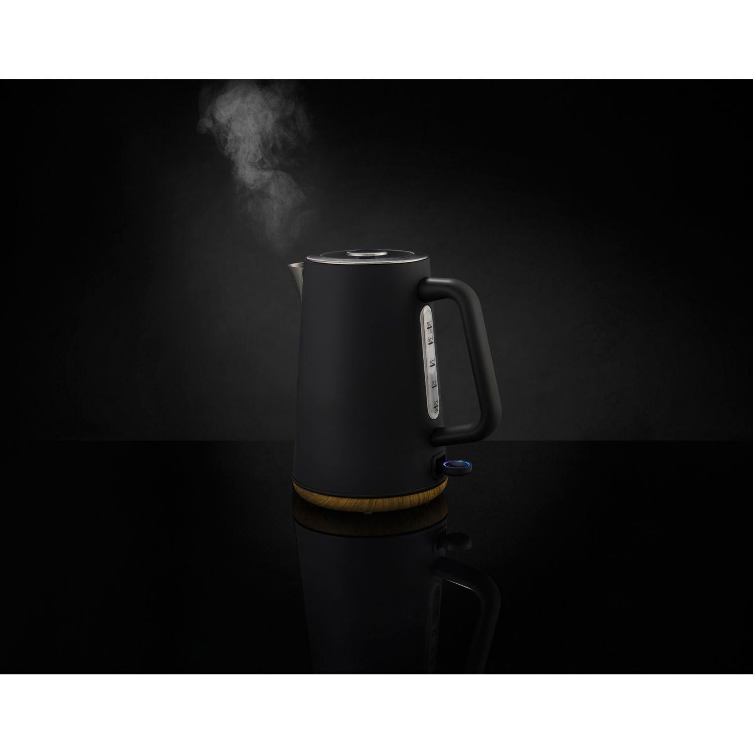 George Matte Black Fast Boil Kettle 1.7L, UK version