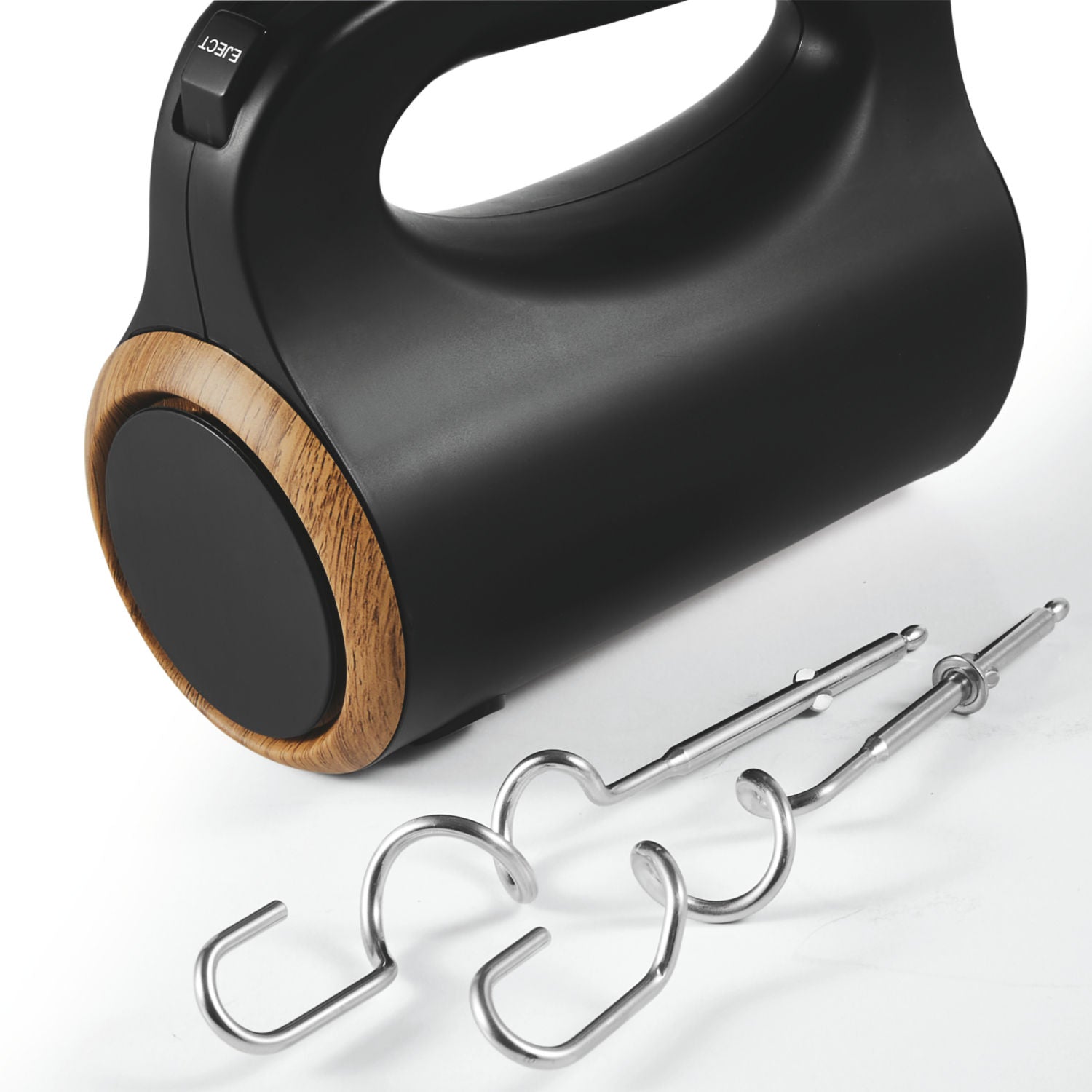 George Home matte black Scandi hand mixer, UK version
