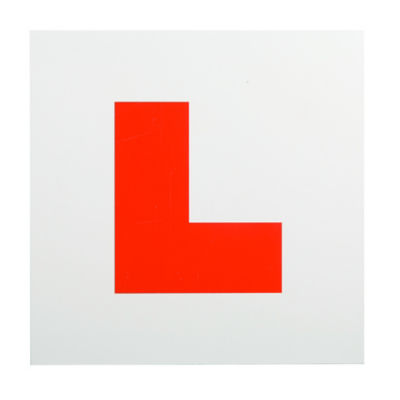 ASDA L Plates 2 Pack (British brand)