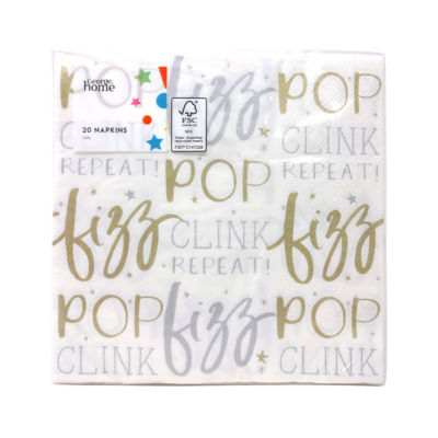 George Home 20 pop paper napkins (British brand)