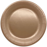 George Home 12 Rose Gold Paper Plates GOODS ASDA   