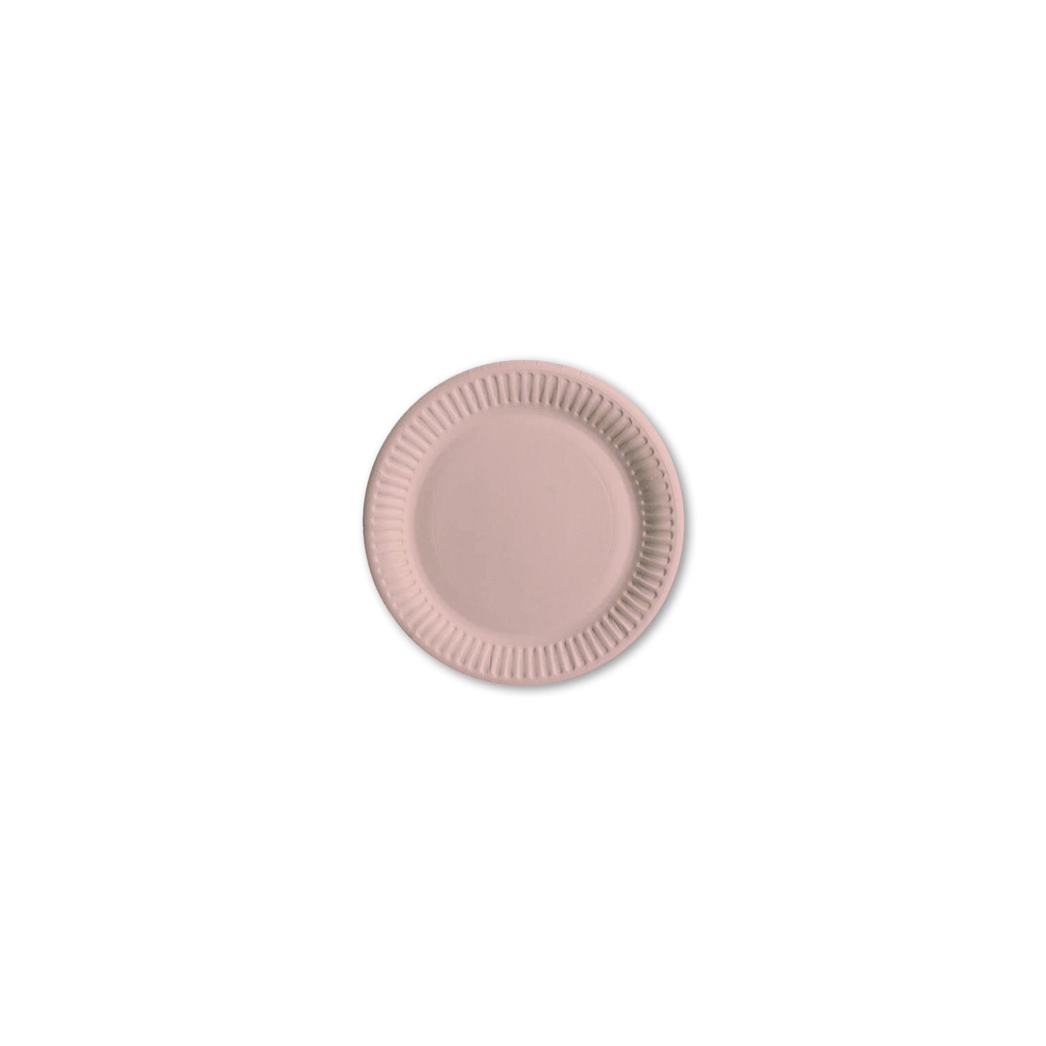 George Home light pink paper plates 12pk, UK version