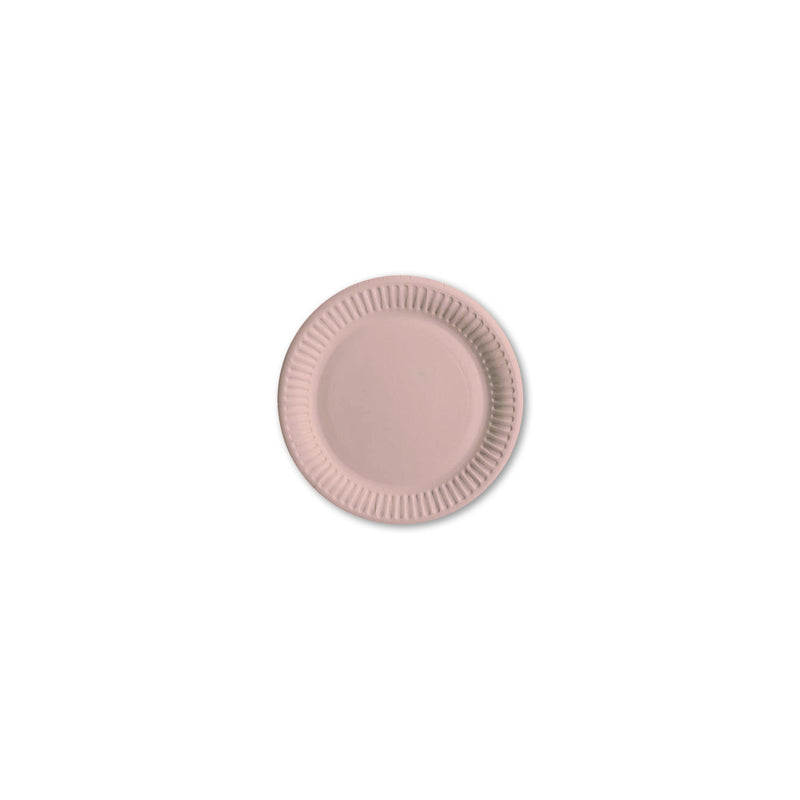 George Home light pink paper plates 12pk, UK version