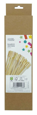 George Home bamboo skewers 50pk 25cm, UK version