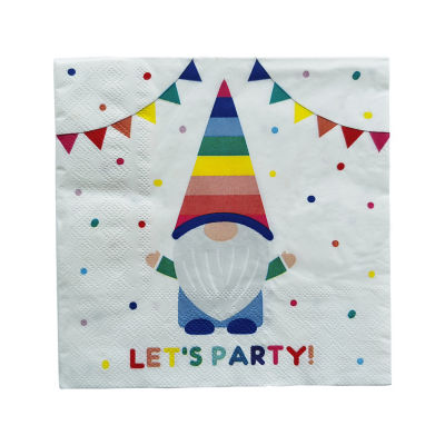 George Home Summer Gonk Papirservietter 20pk 33x33cm 3lags
