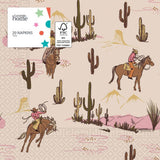 George Home cowboy napkins 12-pack, imported from the UK