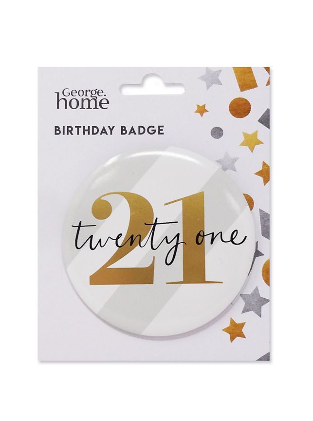 George Home Badge 21 GOODS ASDA   