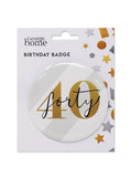 George Home Badge 40 GOODS ASDA   