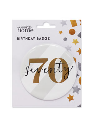 ASDA George Home Merke 70 Nummer Bursdagsmerke 85mm - Kjøp online hos McGrocer
