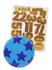 George Home personalised blue badge 85mm diameter, UK version
