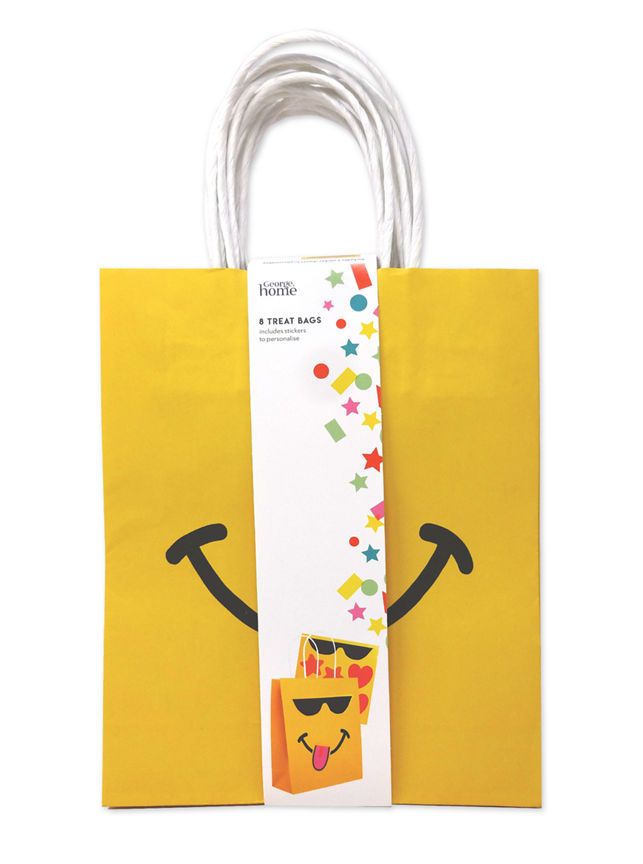 George Home Treat Bags Smiley Face