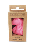 George Home beeswax unicorn candle 45 x 65 x 25 mm - British product