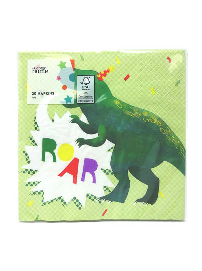 George Home Dino Napkins