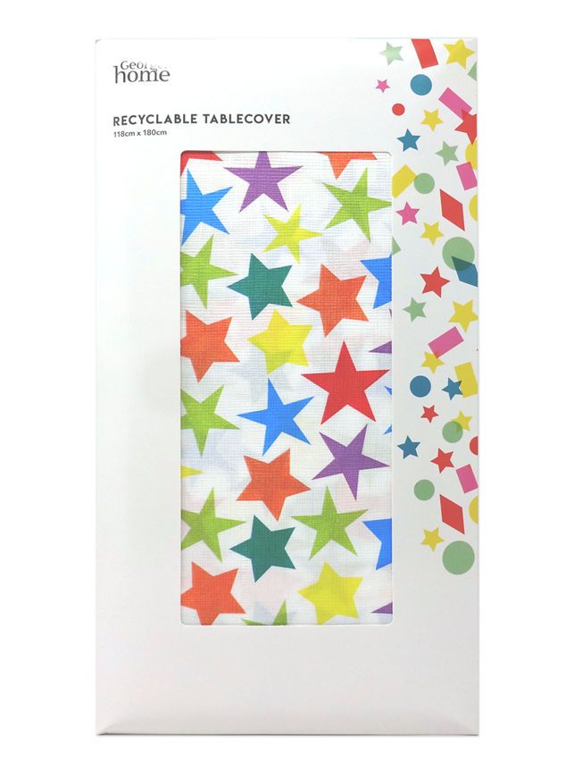 George Home Bright Star Tablecover GOODS ASDA   