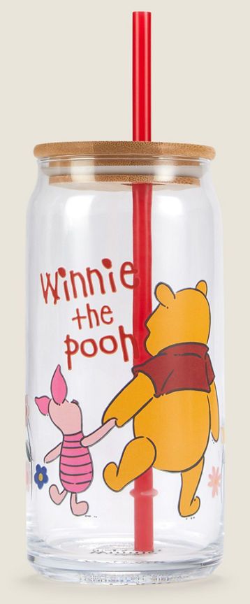 George Home Disney Winnie The Pooh Mason Jar GOODS ASDA   