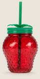 George Home Red Strawberry Mason Jar GOODS ASDA   