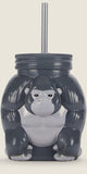 George Home Grey Gorilla Mason Jar GOODS ASDA   