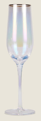 Verre à Champagne Rainuré Irisé George Home ASDA 260ml – Acheter en ligne sur McGrocer