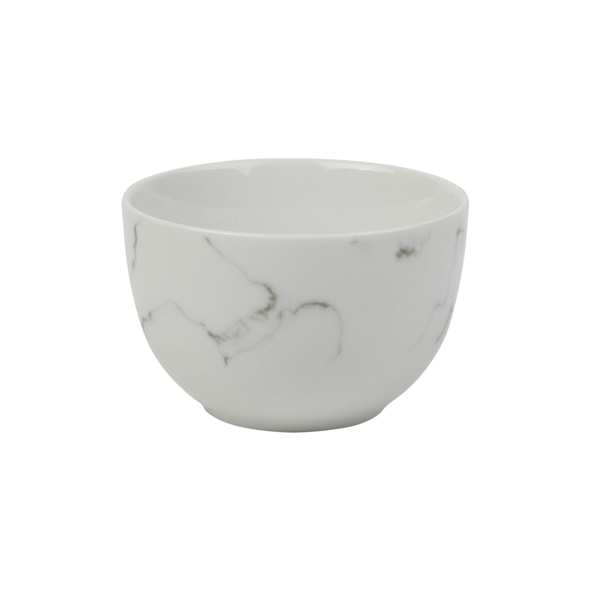 George Home Marble Nibble Bowl grey & white small - British product