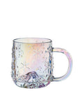 George Home iridescent glass snowflake mug (British brand)
