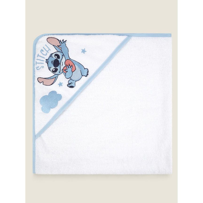 George Home Disney Stitch Hooded Towel GOODS ASDA   