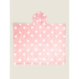 George Home pink hooded blanket 70x100 cm, imported from the UK