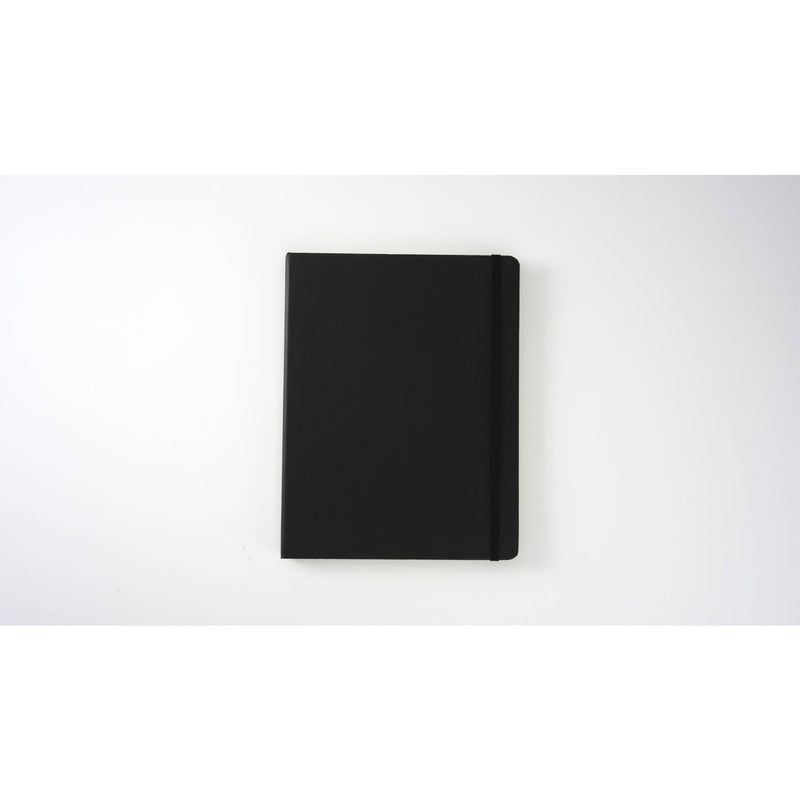 ASDA Free Writer notebook with cream unlined pages 19.5x25cm (British brand)