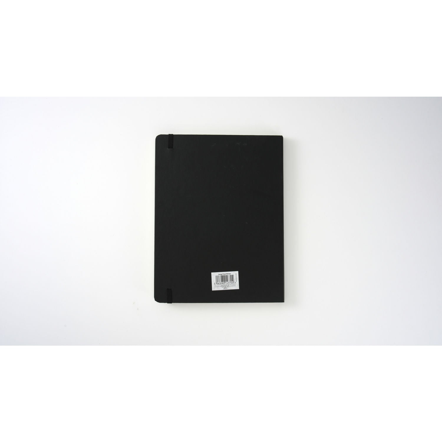 ASDA Free Writer notebook with cream unlined pages 19.5x25cm (British brand)