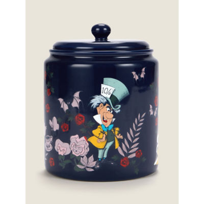 George Disney Alice cookie jar ceramic, imported from the UK